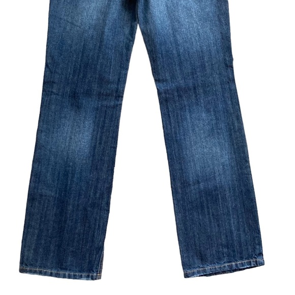 MOSSIMO SUPPLY CO. Distressed Boyfriend Jeans Blue Size 7 - Picture 6 of 13